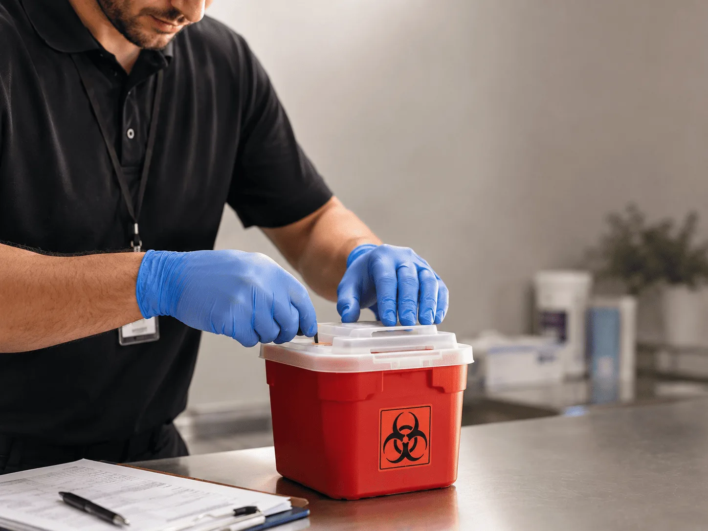 Why choose Sharps Waste Disposal in Levant, KS